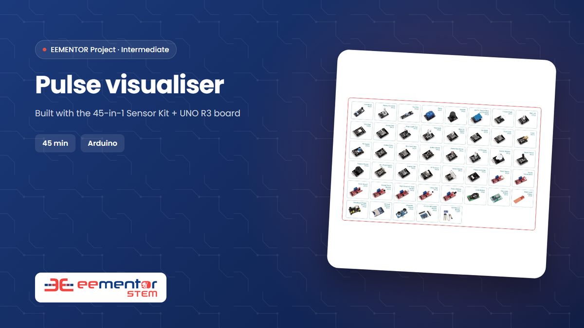 Pulse visualiser – EEMENTOR STEM project