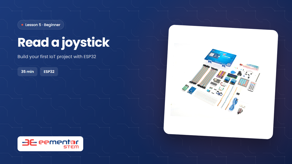 Read a joystick – EEMENTOR STEM lesson