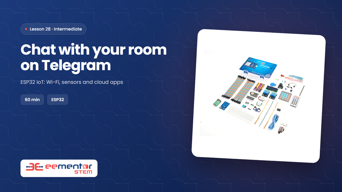 Chat with your room on Telegram – EEMENTOR STEM™ lesson