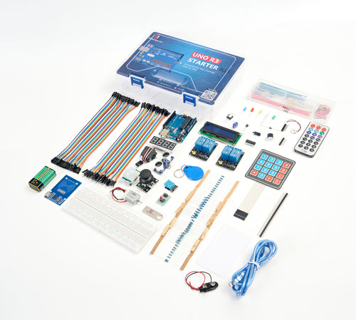 UNO R3 Starter Kit | Arduino IDE Compatible | Free Tutorials