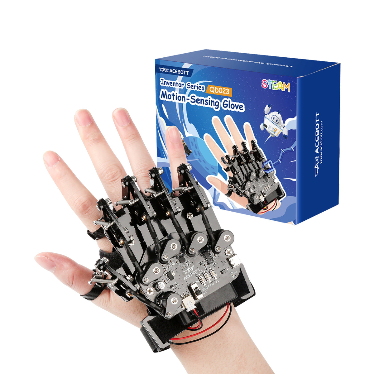 ACEBOTT ESP32 Motion-Sensing Glove | Arduino Compatible