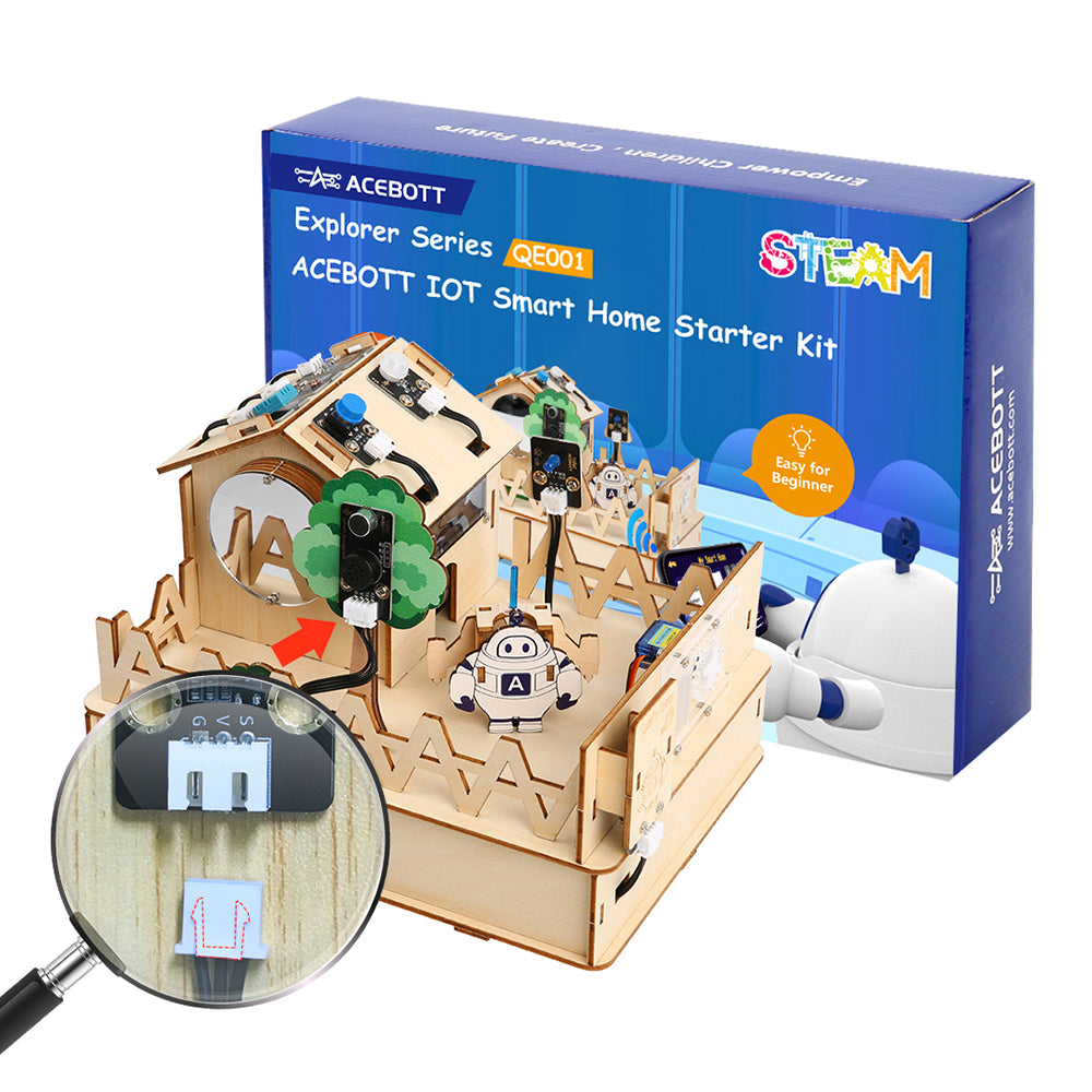 ACEBOTT ESP32 Smart Home IoT Starter Kit | Arduino Compatible