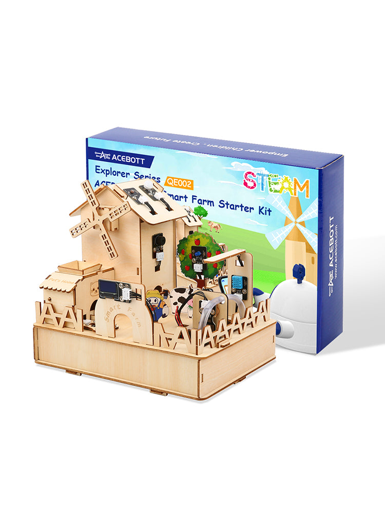 ACEBOTT ESP32 IoT Smart Farm Kit – Kids Ages 8-16 | Arduino Compatible