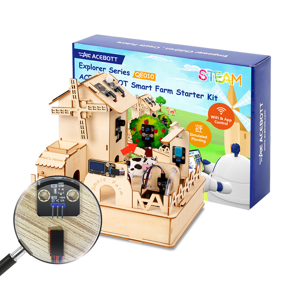 ACEBOTT ESP32 IoT Smart Farm Starter Kit | Arduino Compatible