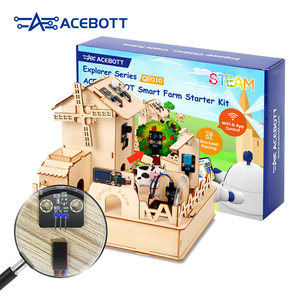 ACEBOTT ESP32 IoT Smart Farm Starter Kit | Arduino Compatible