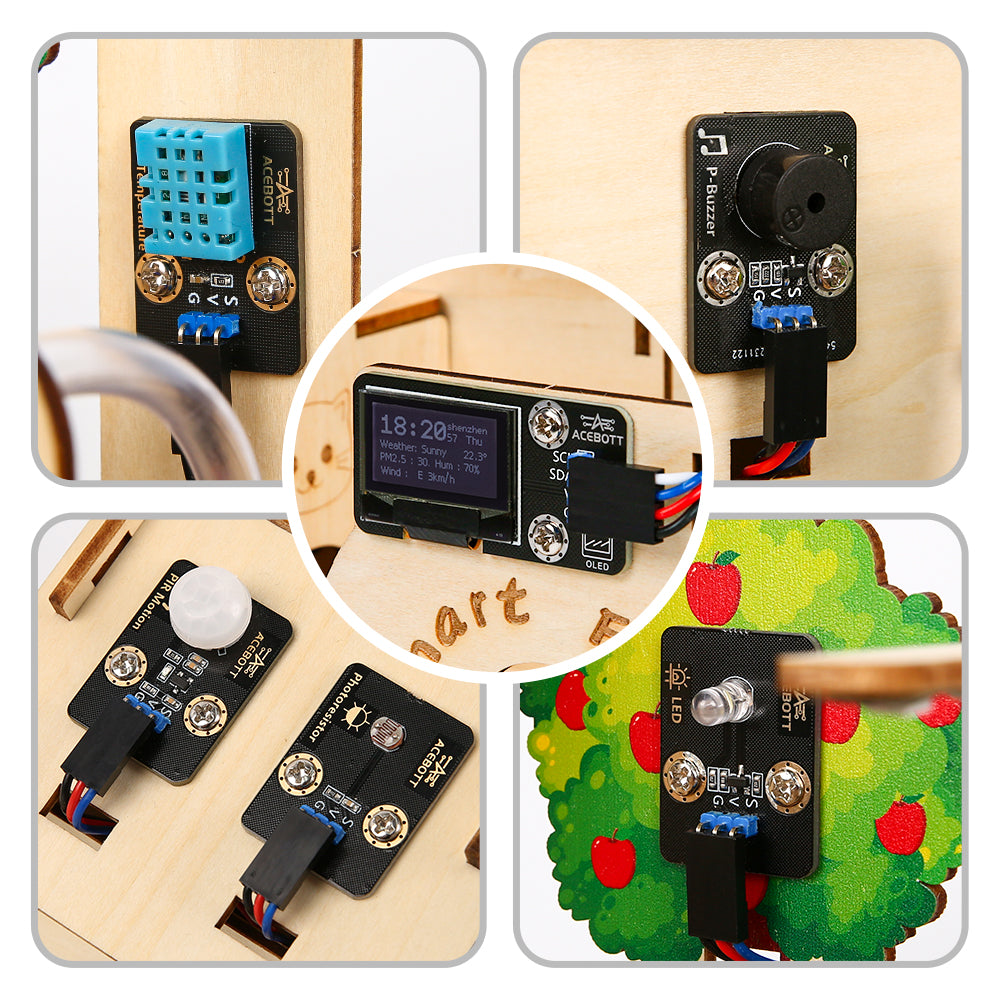 ACEBOTT ESP32 IoT Smart Farm Starter Kit | Arduino Compatible