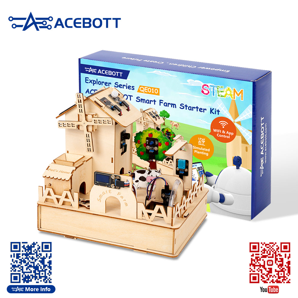 ACEBOTT ESP32 IoT Smart Farm Starter Kit | Arduino Compatible