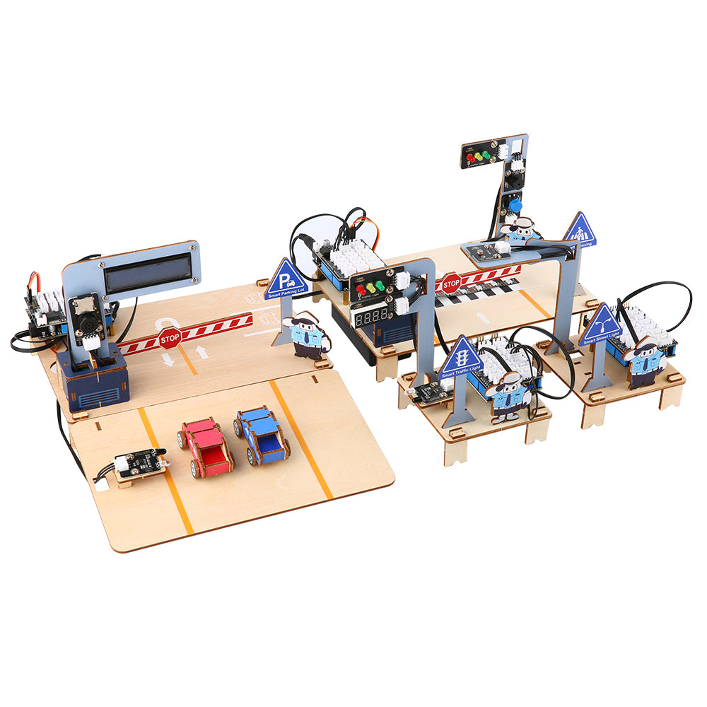 ACEBOTT ESP32 Easy-Plug Smart Transportation Kit | Arduino Compatible