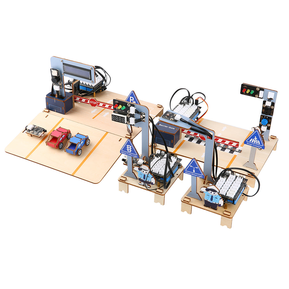 ACEBOTT ESP32 Easy-Plug Smart Transportation Kit | Arduino Compatible