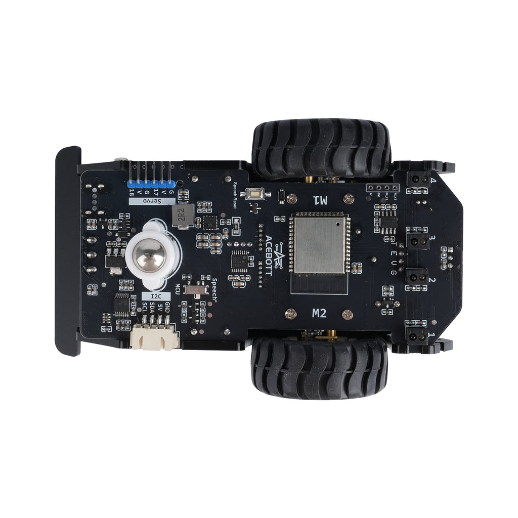 ACEBOTT SharkBot ESP32 Smart Car Kit – AI-Powered | Arduino Compatible