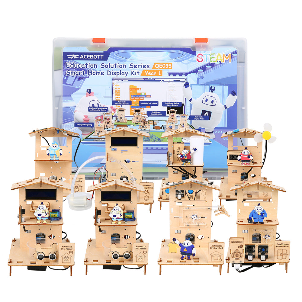 ACEBOTT Easy-Plug ESP32 Smart Home Display Edu Kit